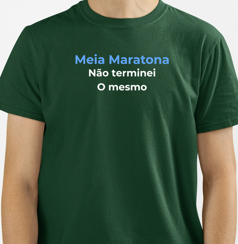 Meia Maratona - Não terminei o mesmo