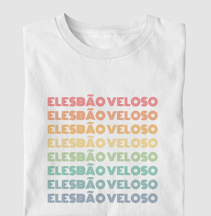 Elesbão Veloso Letreiro Retrô