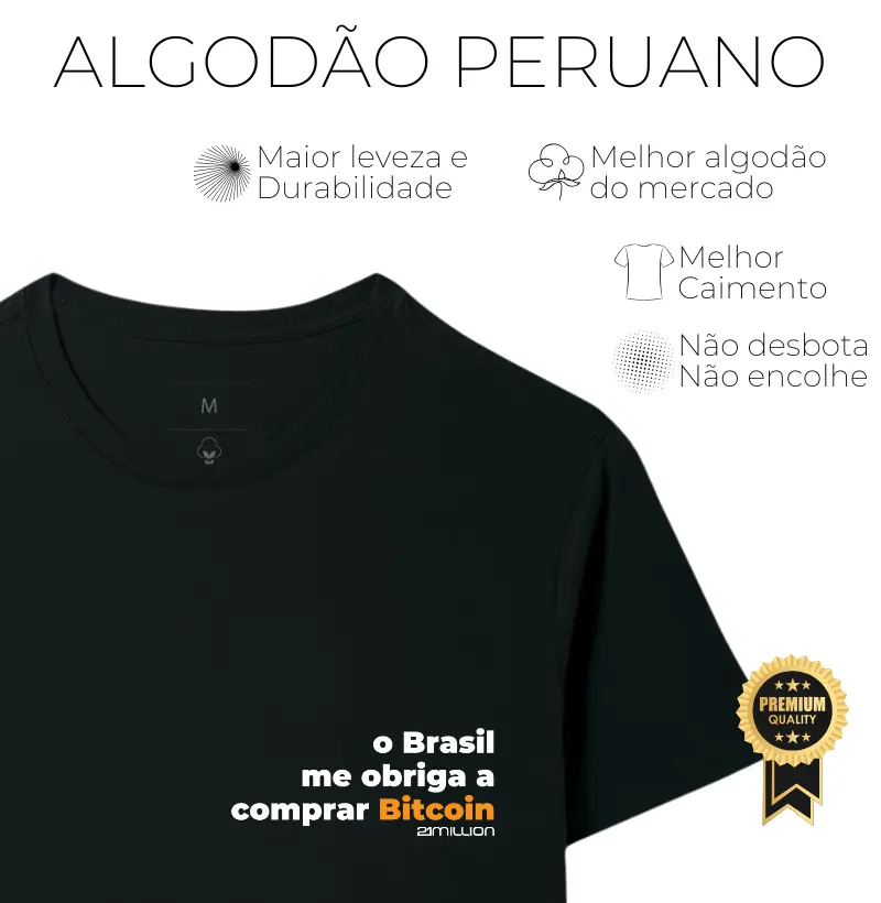 O Brasil me obriga a comprar bitcoin