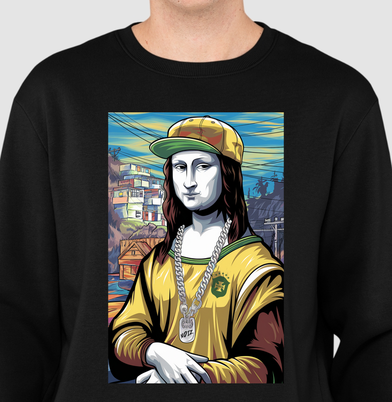 Moletom MONA LISA É NOIZ