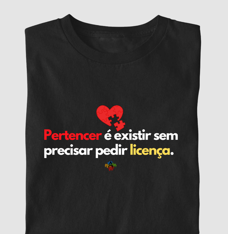 Pertencer é existir sem pedir licença