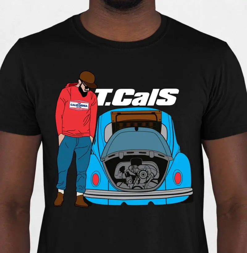 Camiseta Fusca Azul Wiretuck Tcals