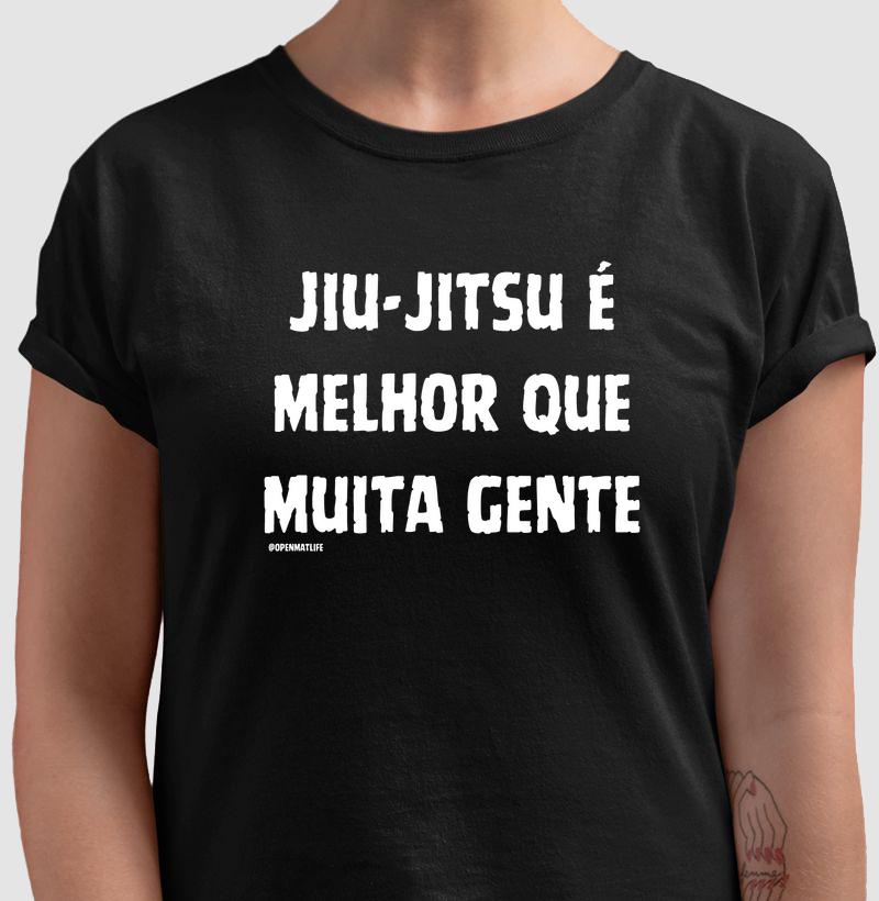 Jiu Jitsu Melhor que - Branco