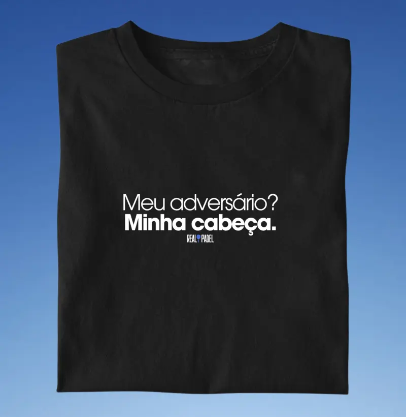 Meu adversário: Minha cabeça