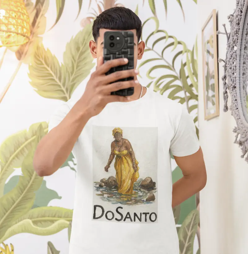 Oxum, pintura a óleo