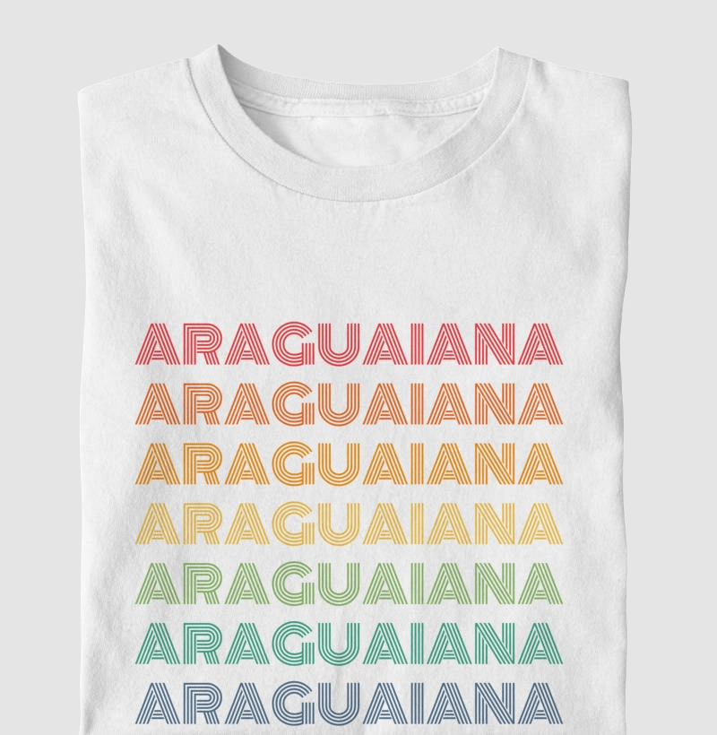 Araguaiana Letreiro Retrô