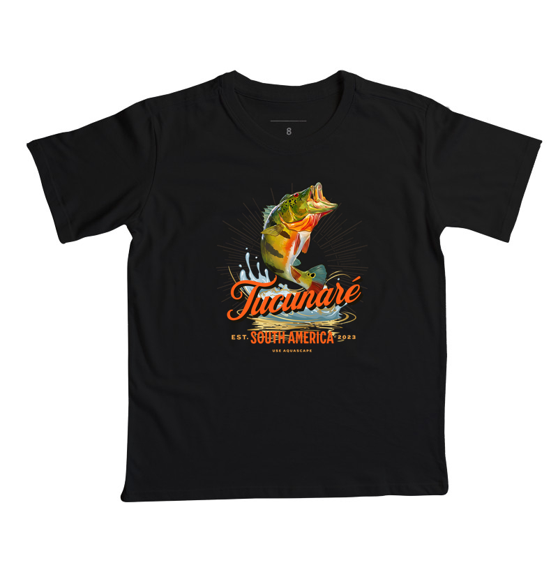 Camiseta Tucunaré South America – O Embaixador dos Peixes Jumbos