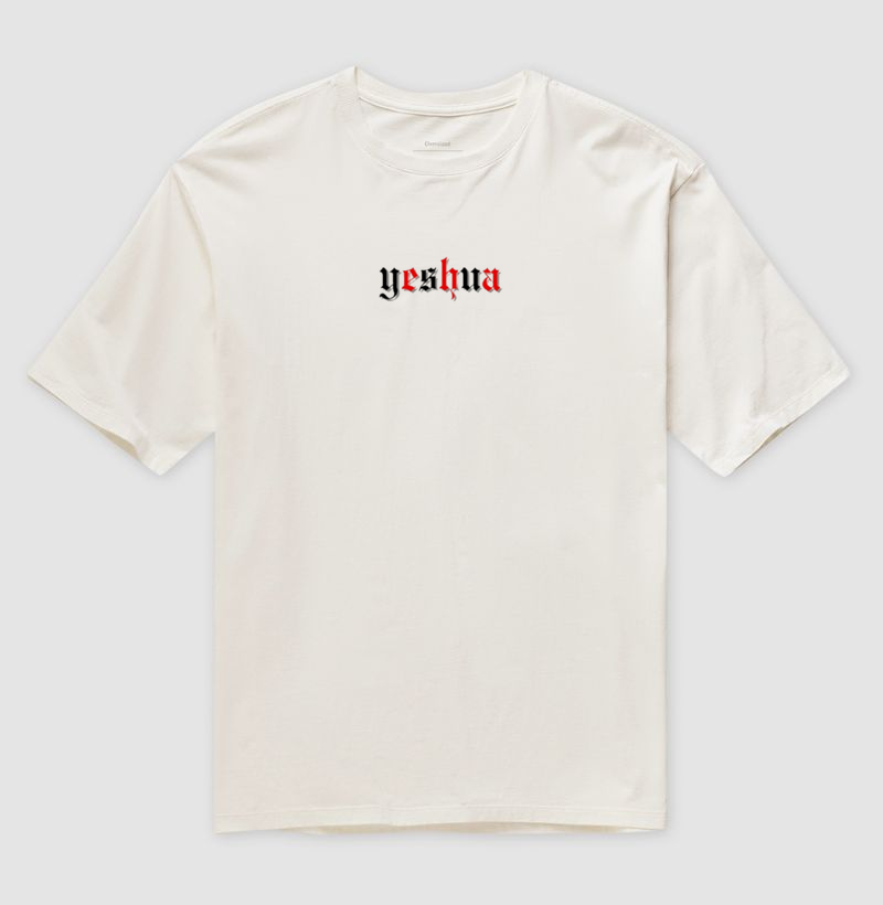 Camiseta Oversized - yeshua 