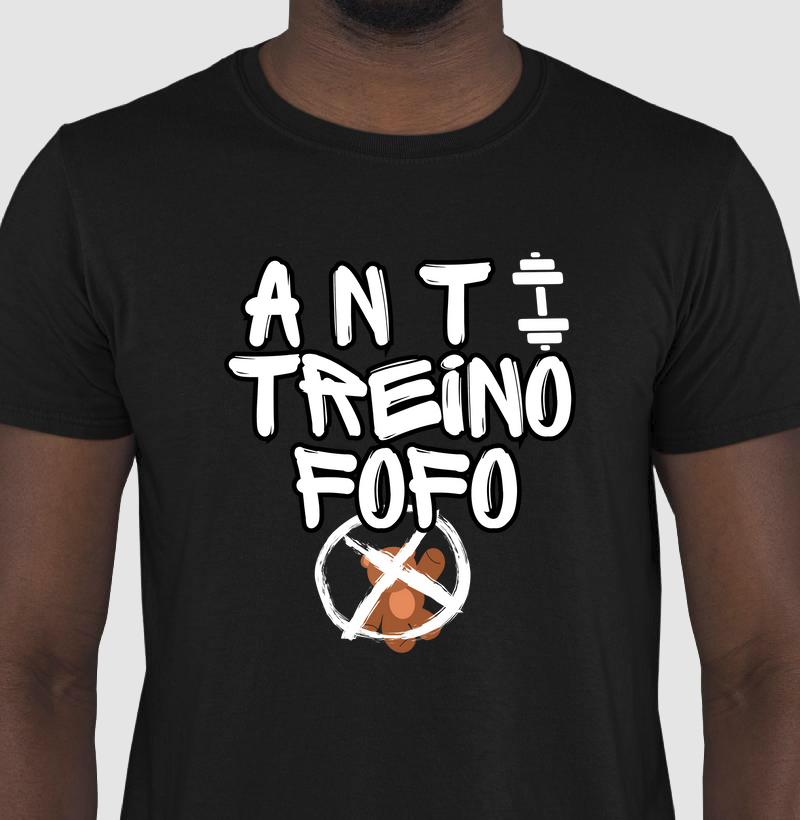 Anti Treino Fofo - white