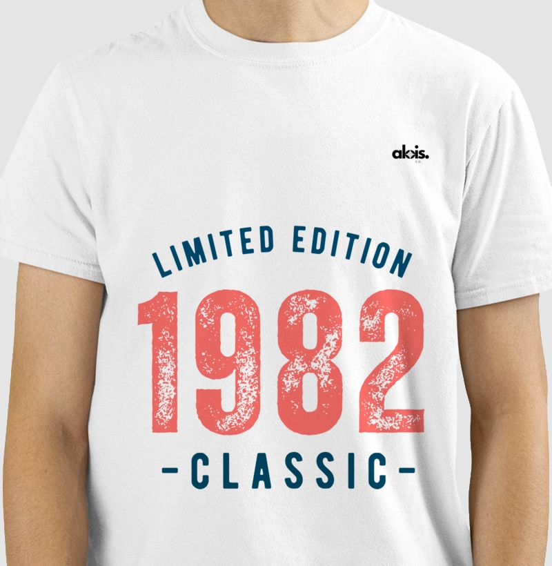 CAMISETA PREMIUM - 1982
