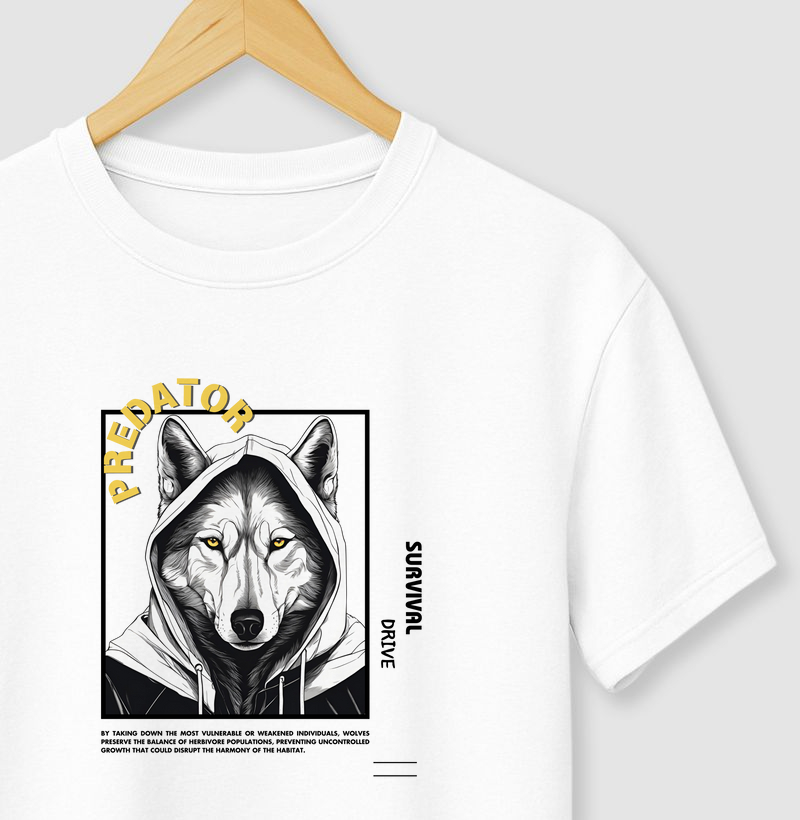 Camiseta Lobo Predador