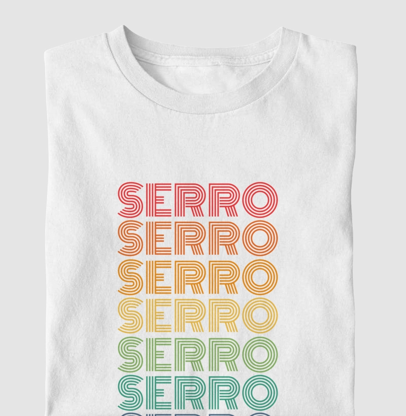 Serro Letreiro Retrô