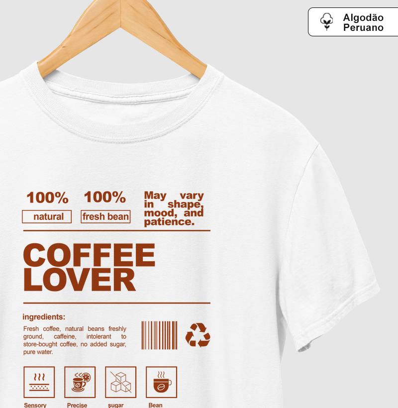 Etiqueta Coffee Lover