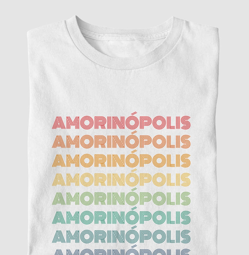 Amorinópolis Letreiro Retrô