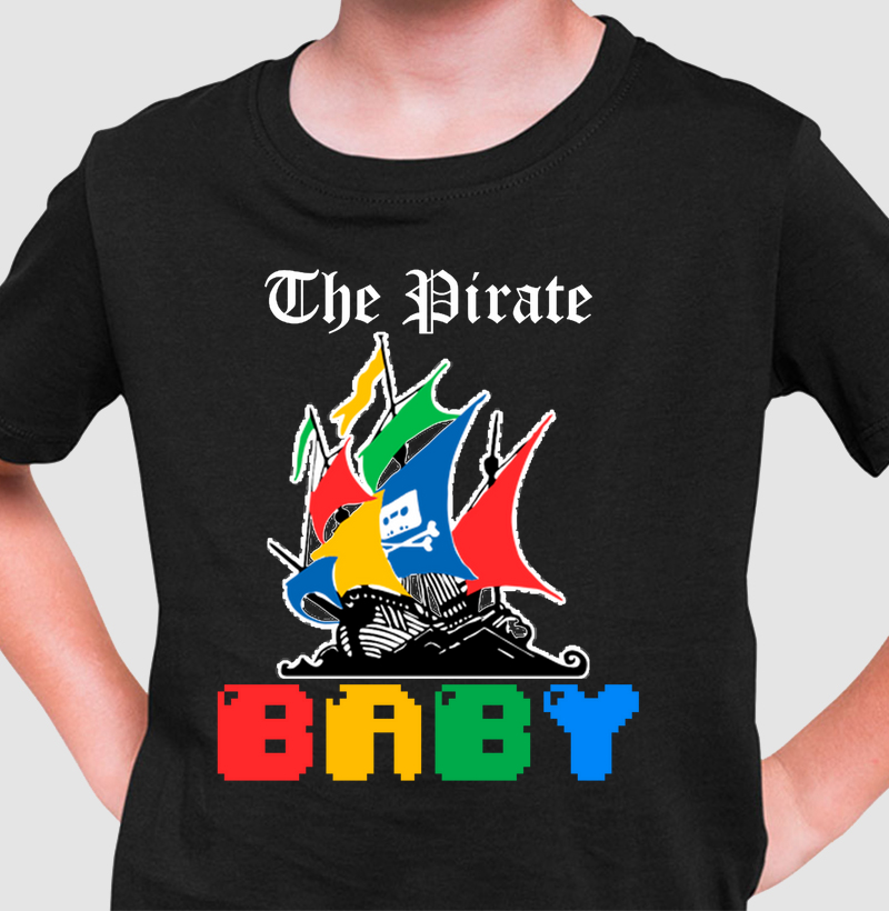 The Pirate BaBy - Camiseta Infantil