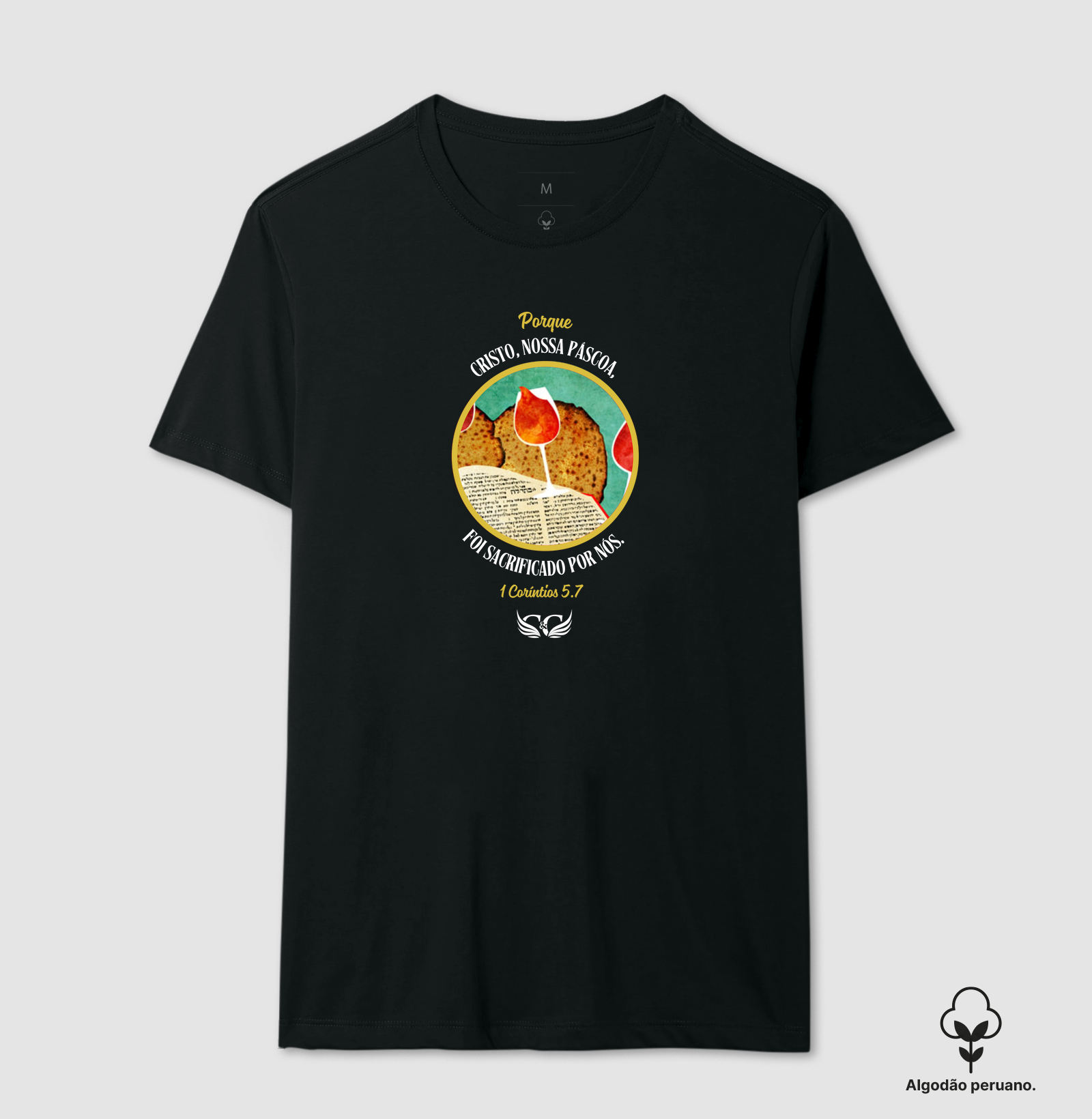 Camiseta Cristo nossa Páscoa