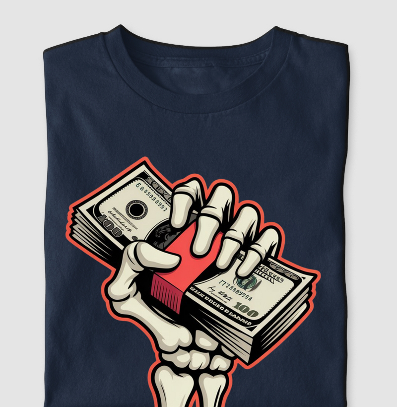 Camiseta Dinheiro na Mão 