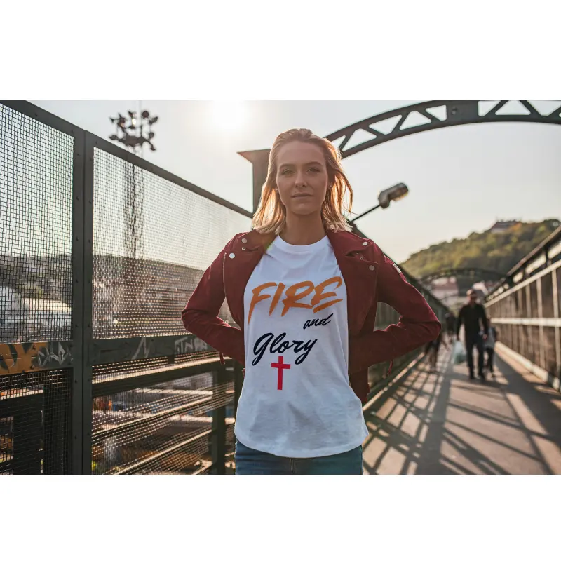 Camisa Branca Fogo e Glória