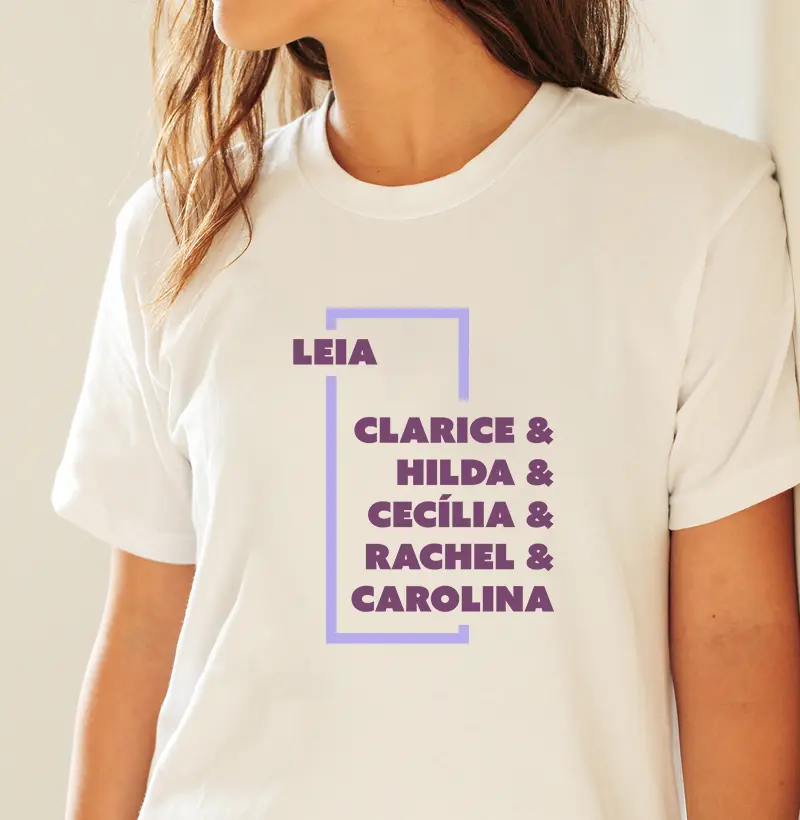 Camiseta - Escritoras Brasileiras