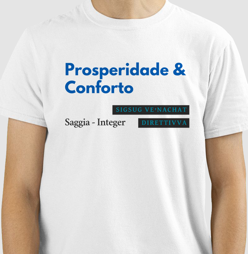Camiseta Direttivva 0153 - Mann