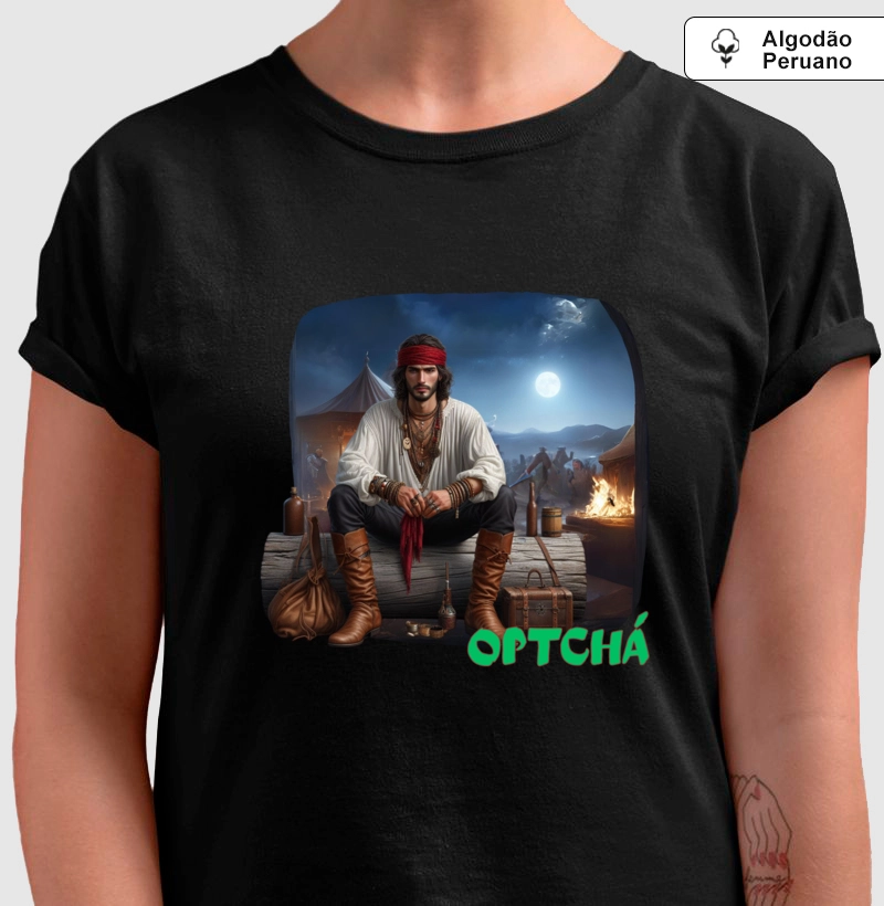 Camiseta Algodão Peruano - Premium - Cigano Pablo