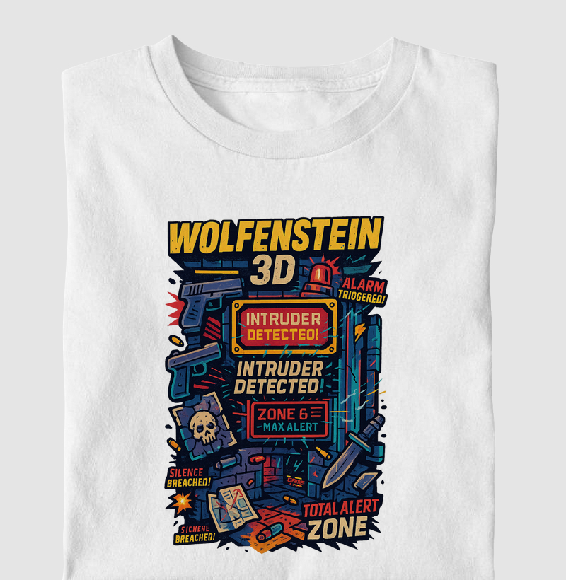 PcDos Wolfenstein 3D Intruder