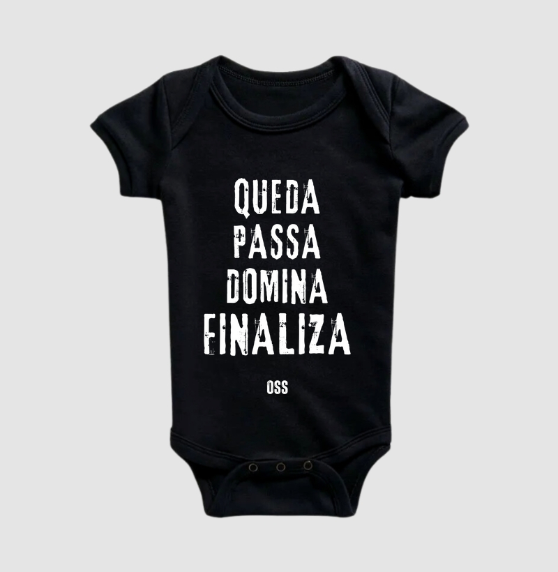 Queda passa domina e finaliza