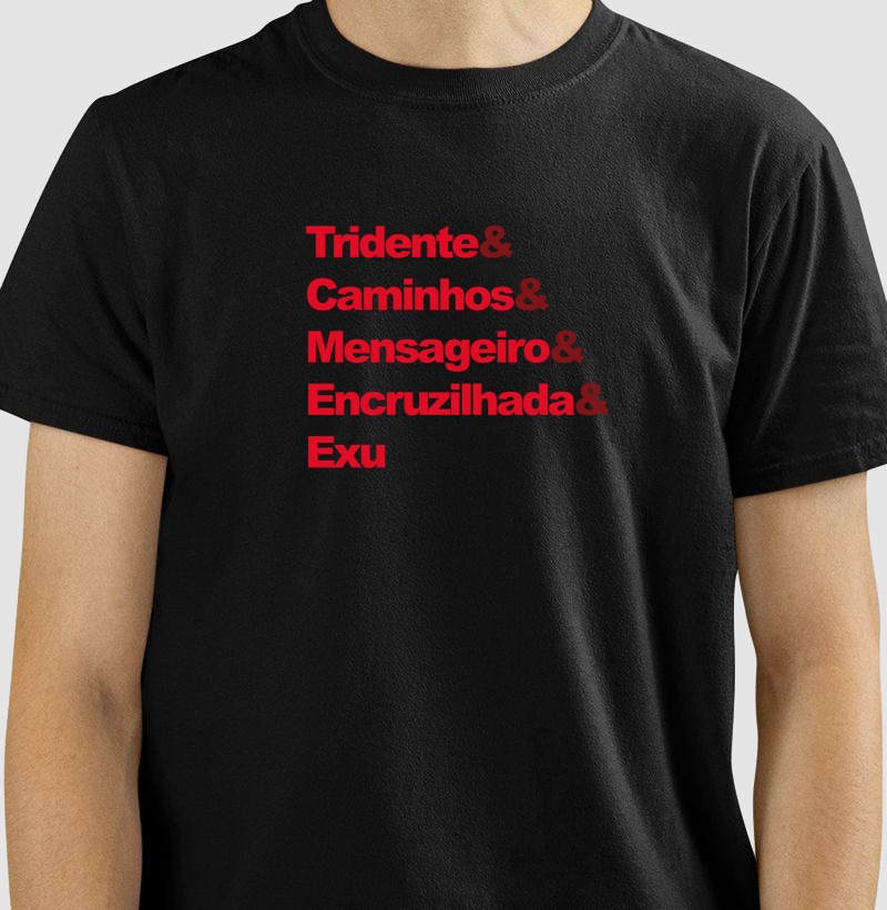 Tridente& Caminhos& Mensageiro& Encruzilhada& Exu