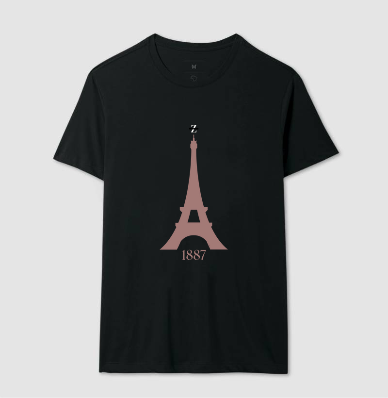 Camiseta Eiffel Rosa / Monumentos