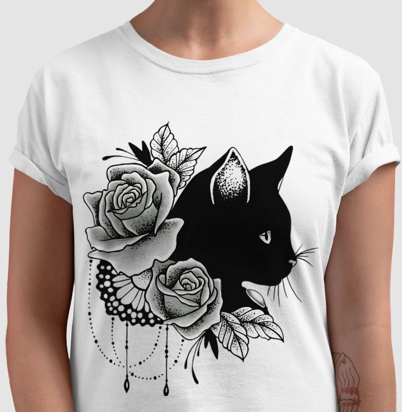 Black cat flowers