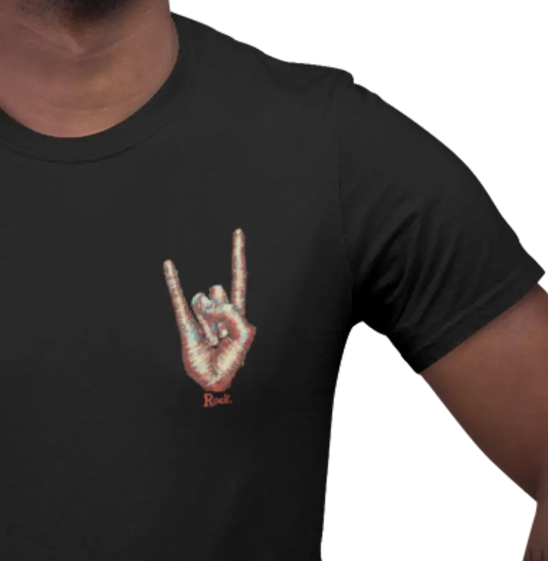 Símbolo do ROCK minimalista