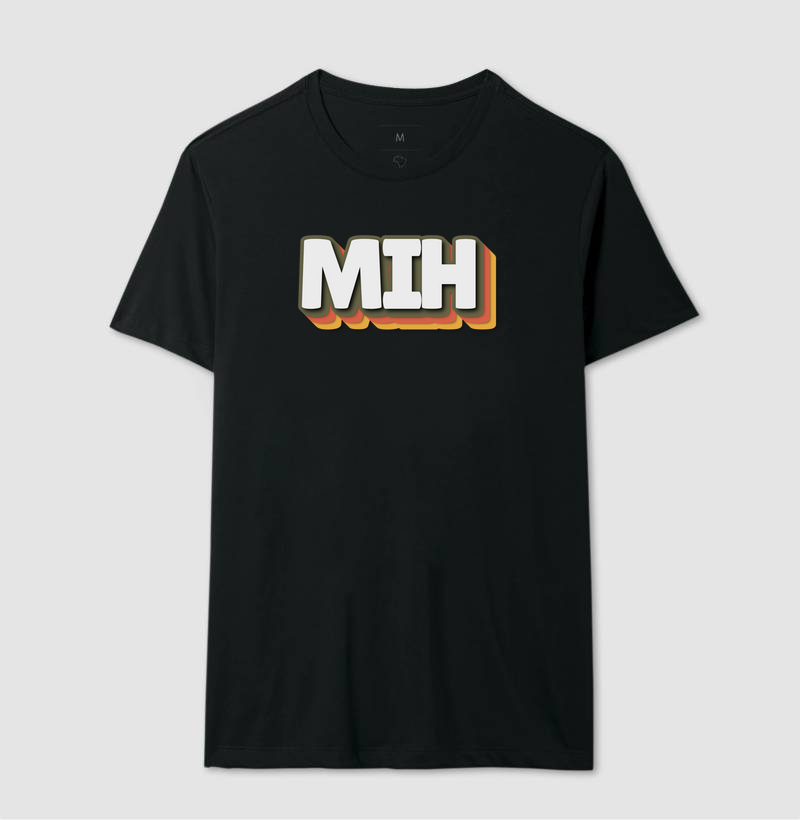 Camiseta MIH Retrô Bold – Make It Happen