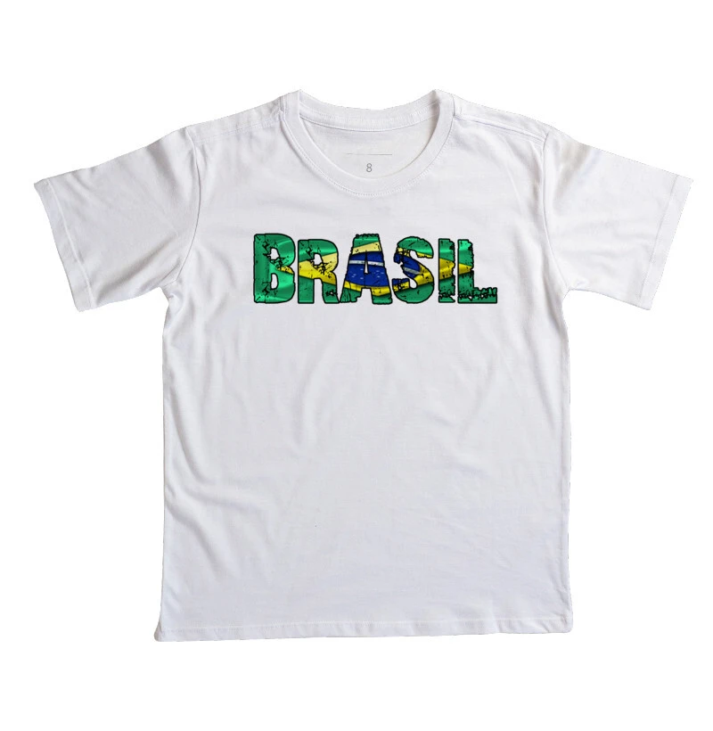 Camiseta infantil - Brasil 