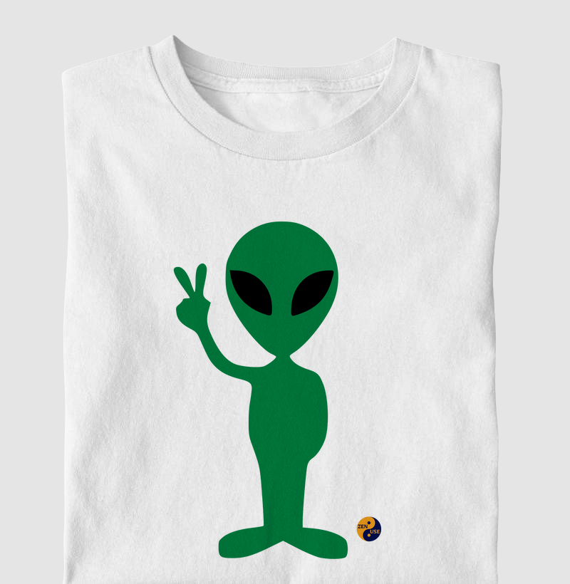 Alien Paz e Amor