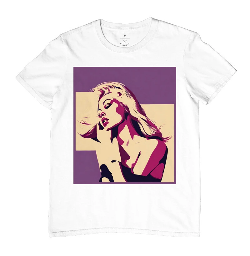 Camiseta Reserva Ink - Vintage Woman Purple