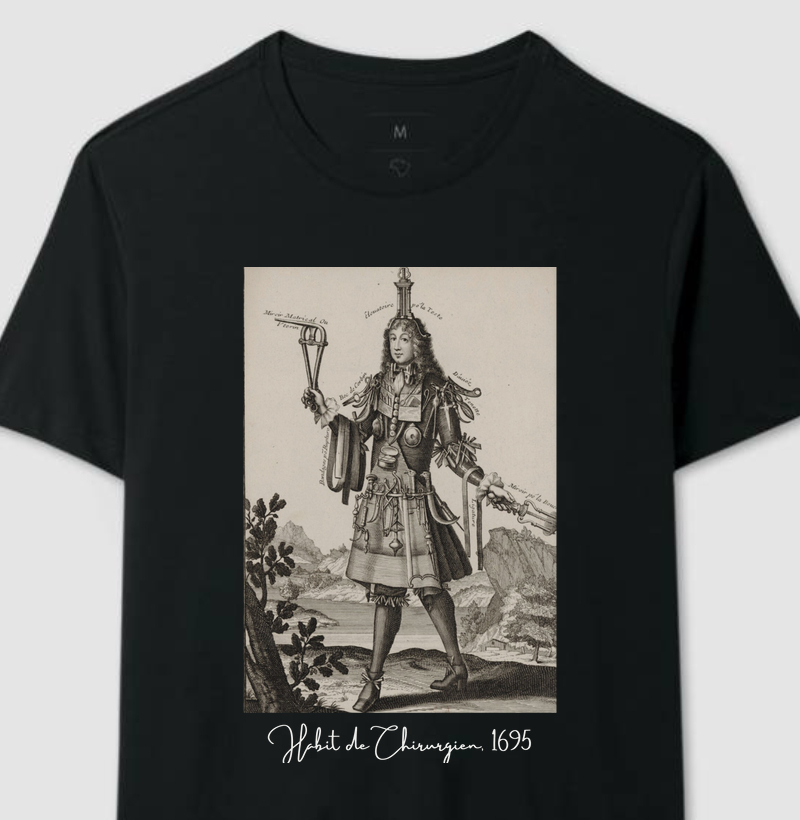 Camiseta O Cirurgião Barroco: 1695