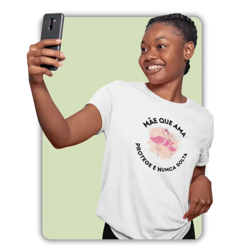 Mãe que ama - Flamingo