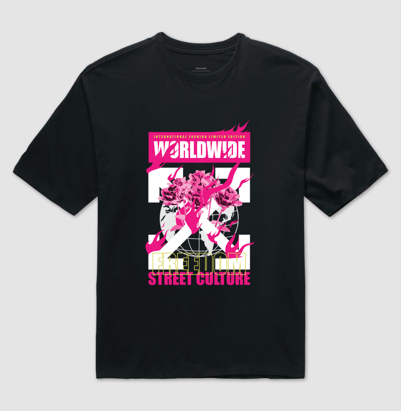 Oversized Worldwide (V. Black)