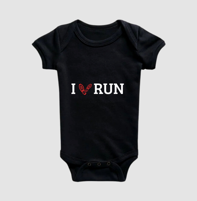 I Love Run coração