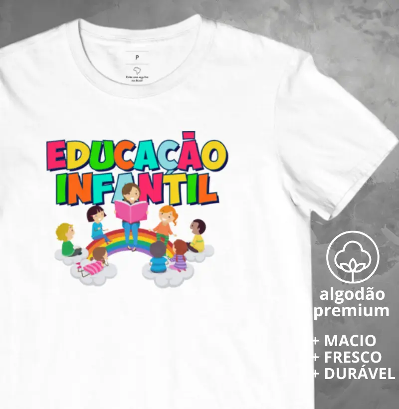 Camiseta Educação Infantil