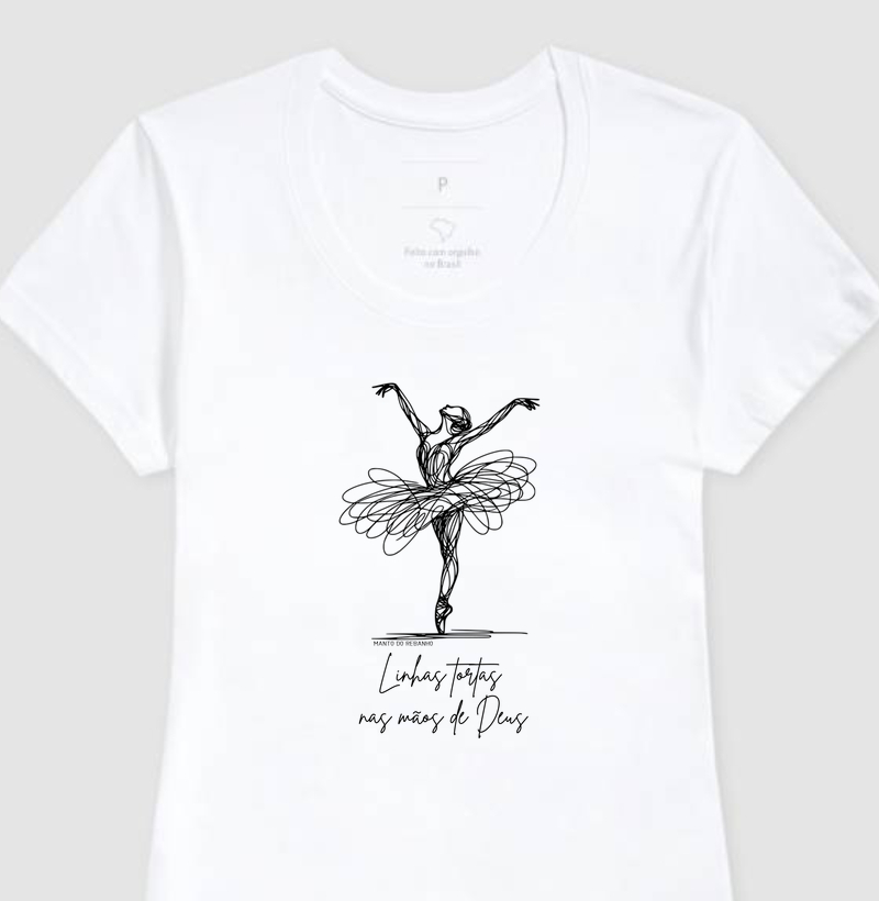 Linhas tortas nas mãos de Deus