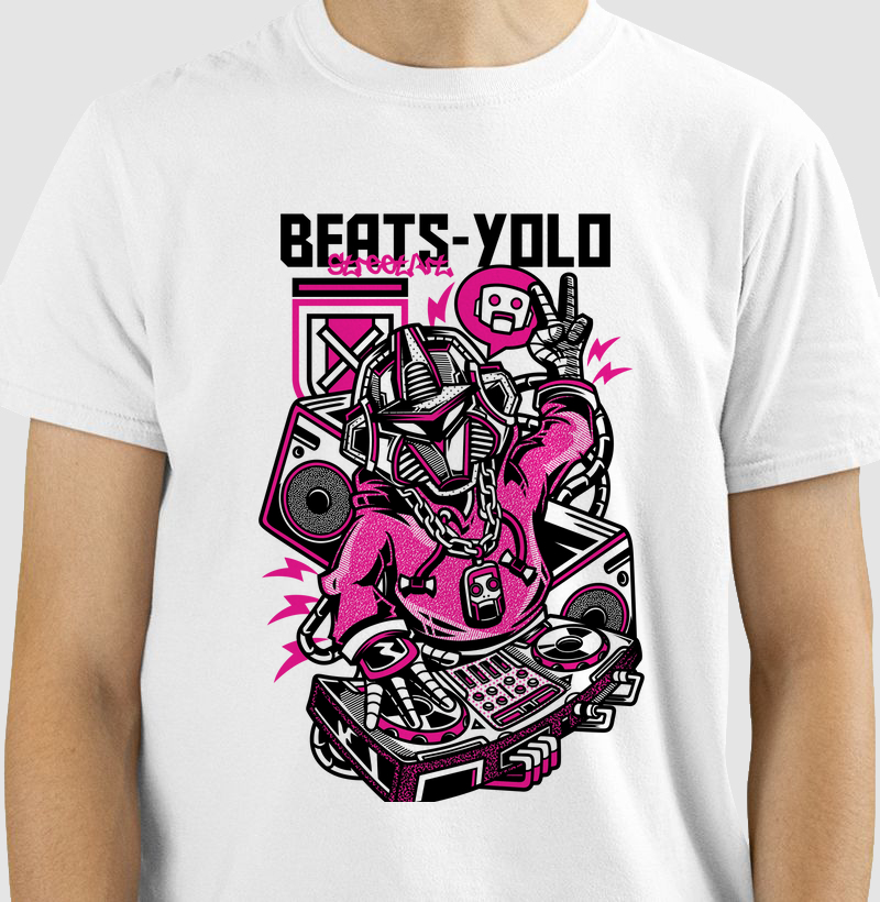 Camiseta Beats Yolo Musica 