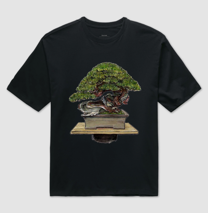 Bonsai camiseta 