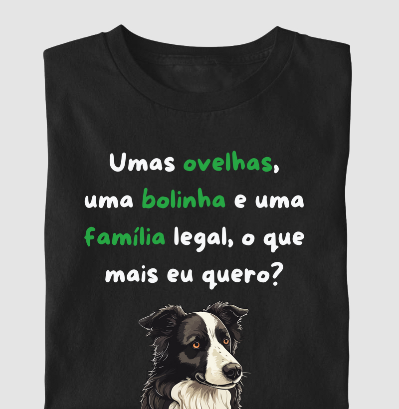 Ovelhas, bolinha e família