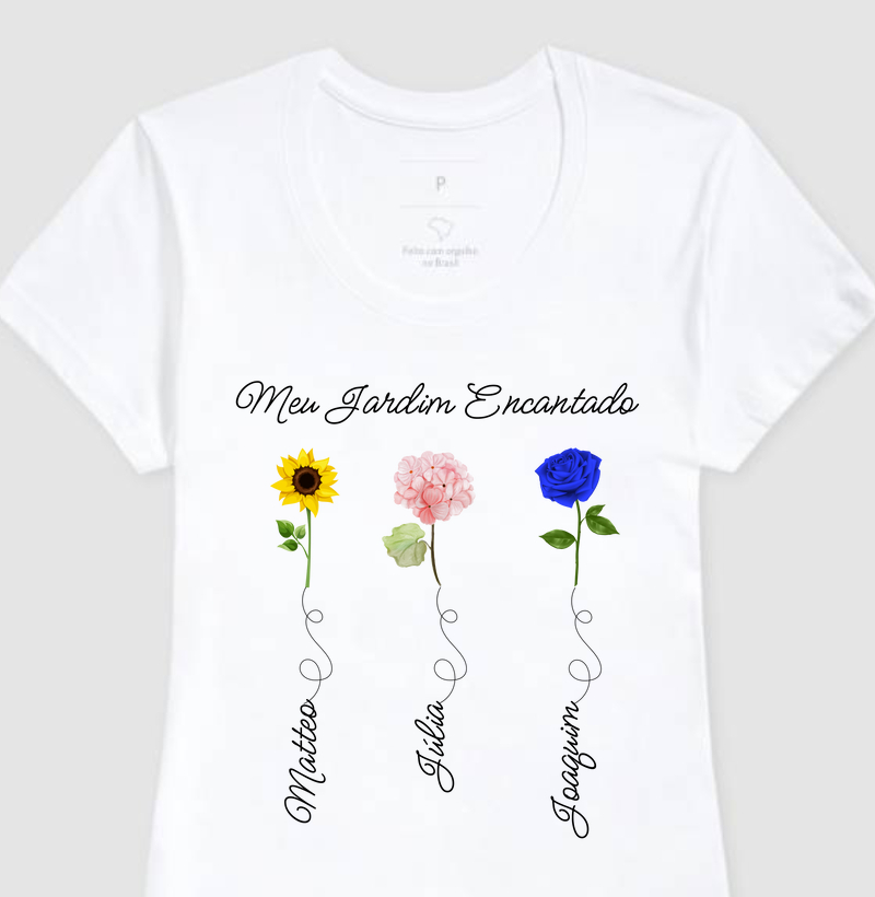 Camiseta Jardim Encantado