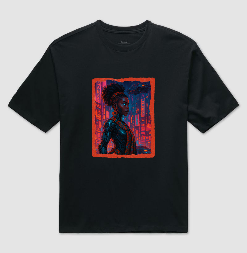 Camiseta Original Afrofuturismo Carros