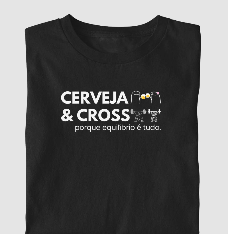 Cerveja e Cross porque equilíbrio é tudo
