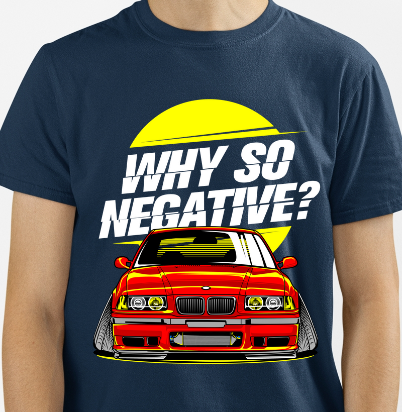 Camisa Premium BMW Why So Negative