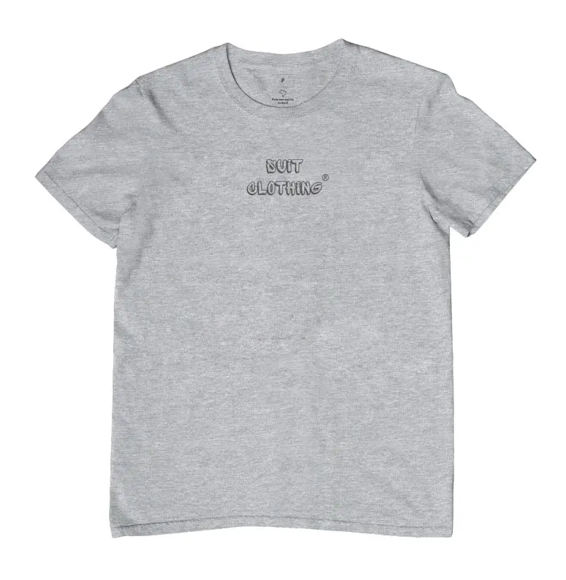 Camiseta Suit Basic - Cinza