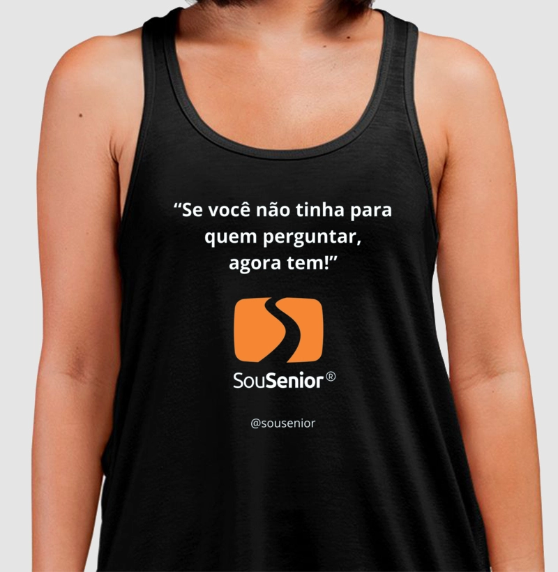 Se você não tinha para quem perguntar, agora tem: SouSenior